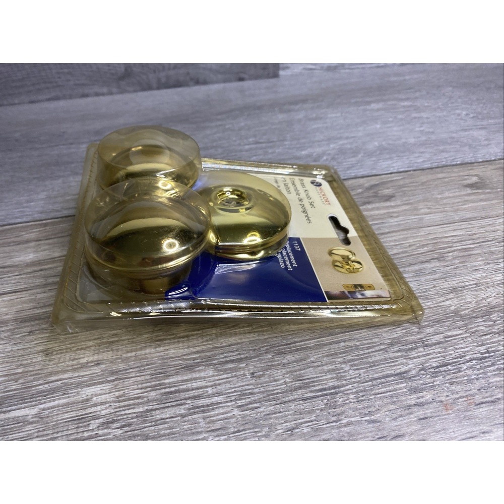 Hickory Hardware 1137 Brass Replacement Door Knob Polished Brass - Picture 8 of 10